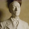 Mariano Bini's bust, sculpted by Manetty